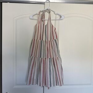 Striped Halter Dress